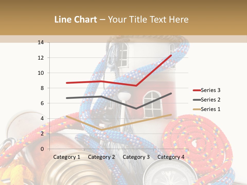Ship Lens Signal Tower PowerPoint Template