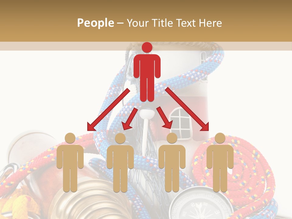 Ship Lens Signal Tower PowerPoint Template