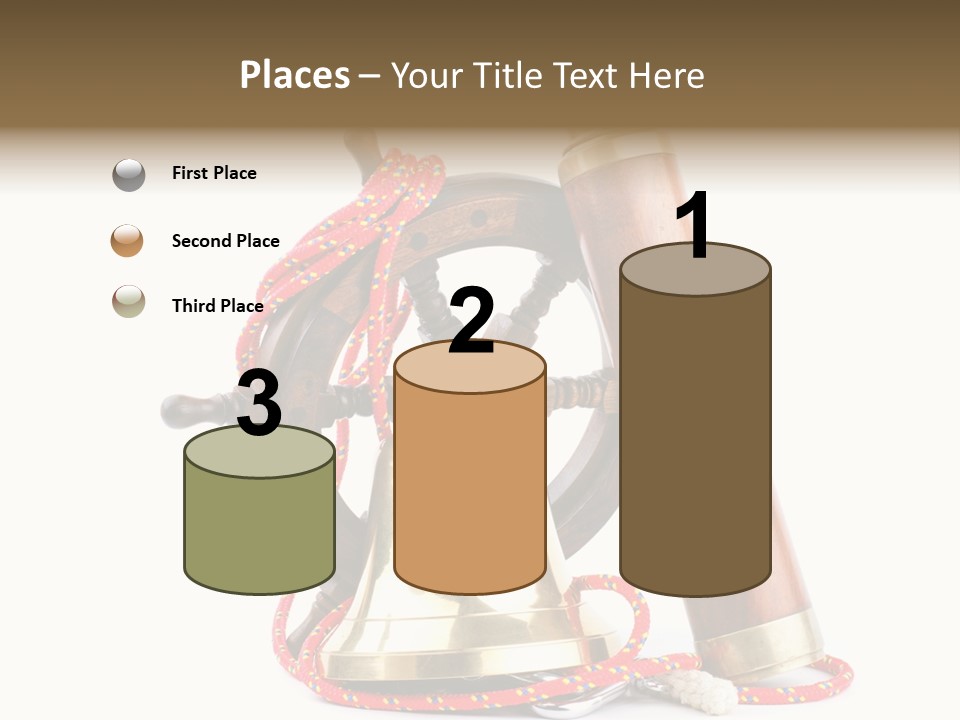 Log Book Wheel World PowerPoint Template