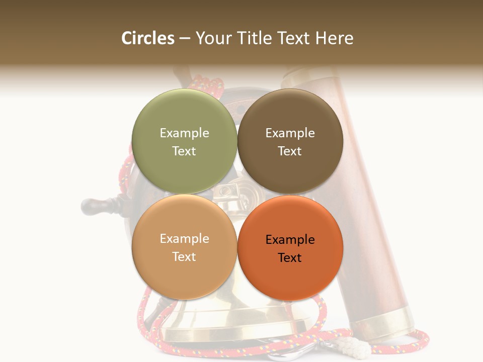 Log Book Wheel World PowerPoint Template
