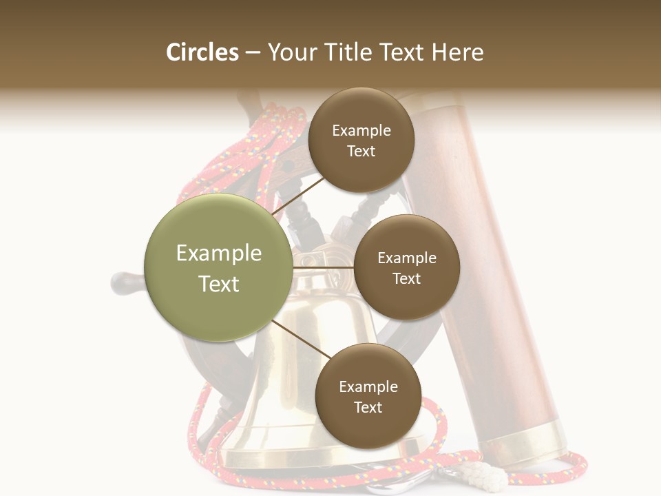 Log Book Wheel World PowerPoint Template