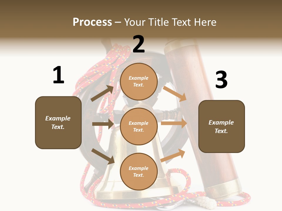 Log Book Wheel World PowerPoint Template