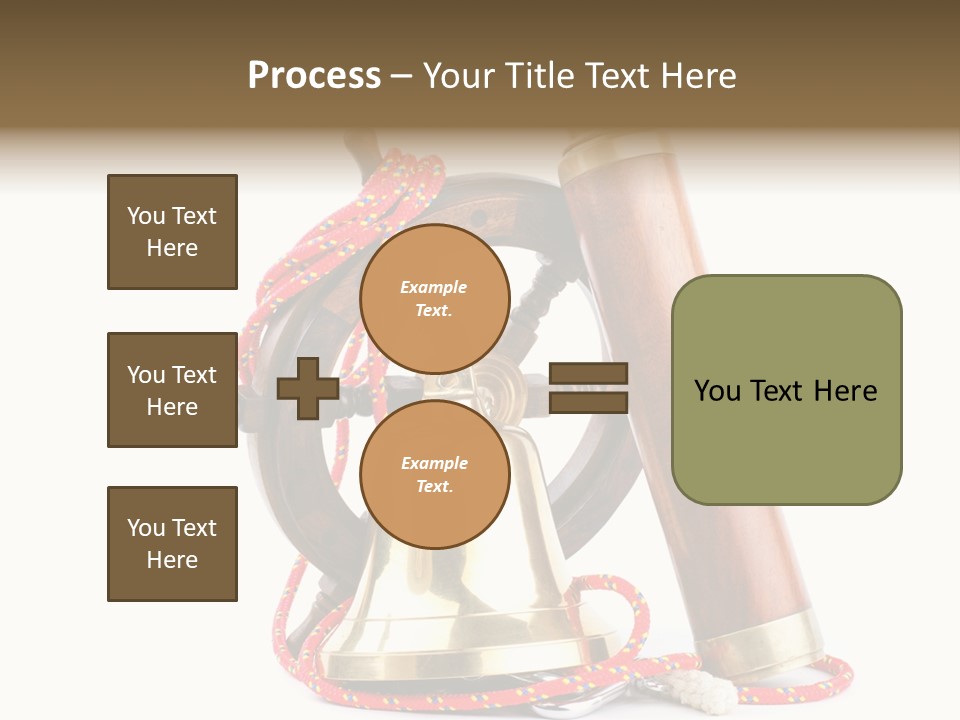 Log Book Wheel World PowerPoint Template