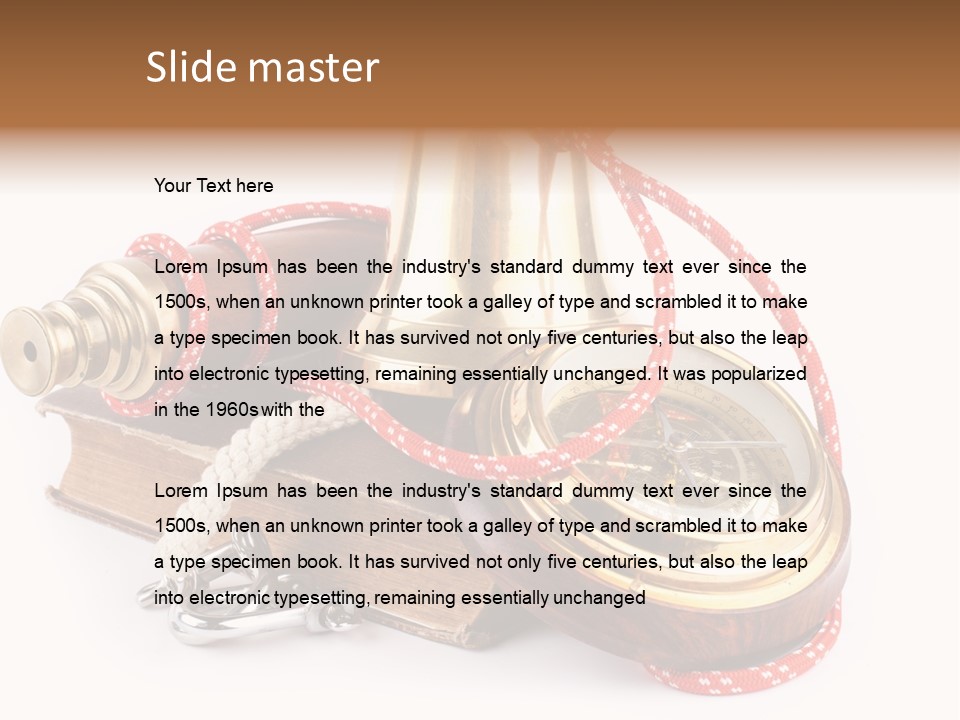 Anchor Guide Columbus PowerPoint Template