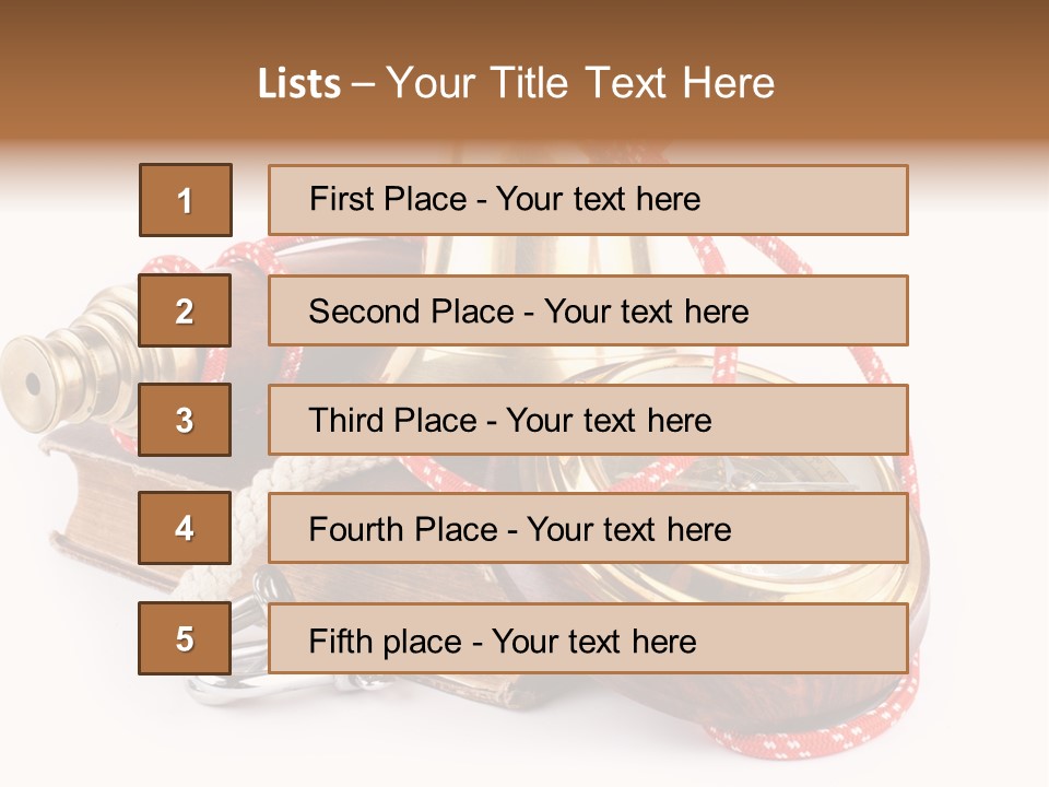 Anchor Guide Columbus PowerPoint Template