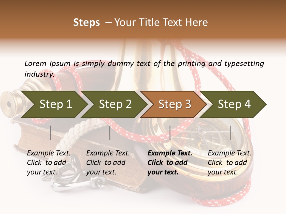 Anchor Guide Columbus PowerPoint Template