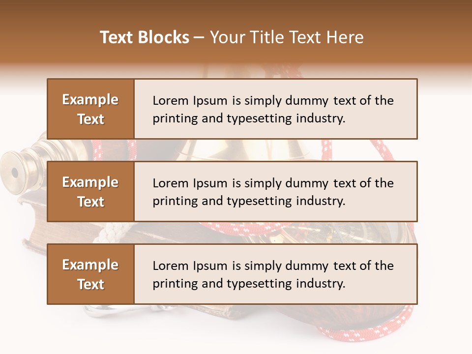 Anchor Guide Columbus PowerPoint Template