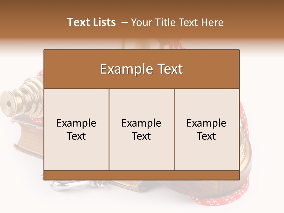 Anchor Guide Columbus PowerPoint Template