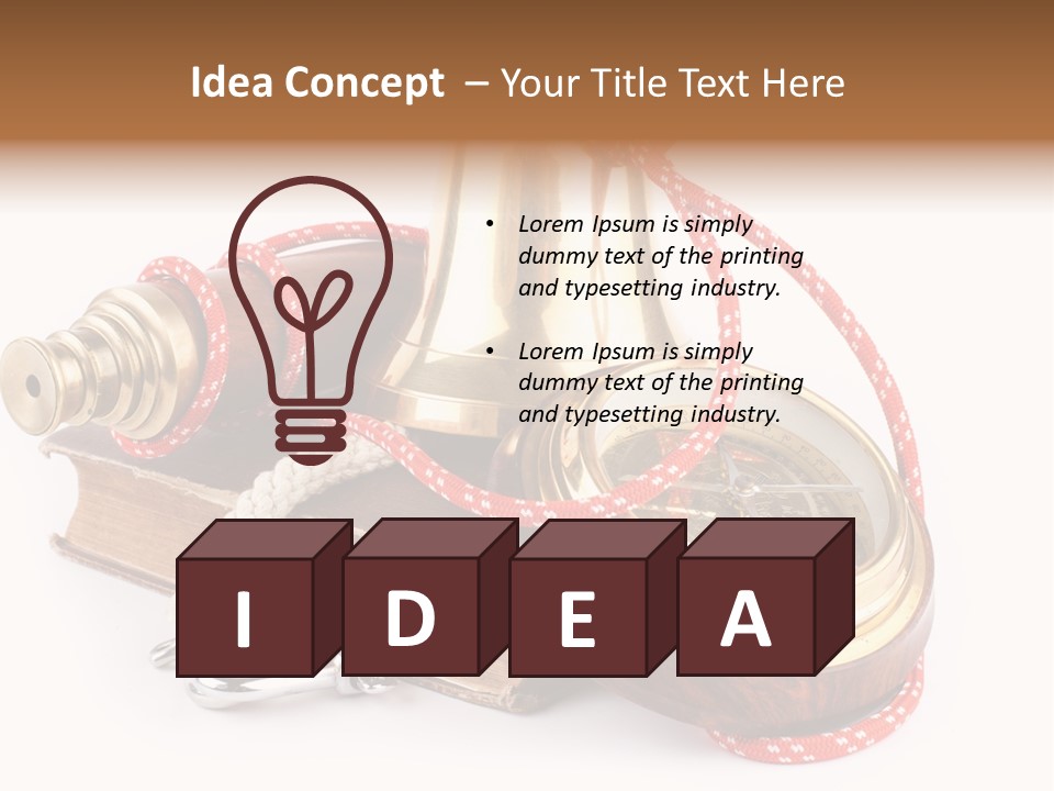 Anchor Guide Columbus PowerPoint Template