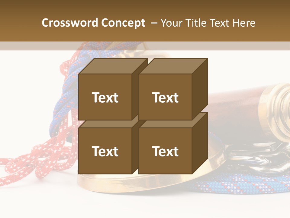 World Navigation Wheel PowerPoint Template