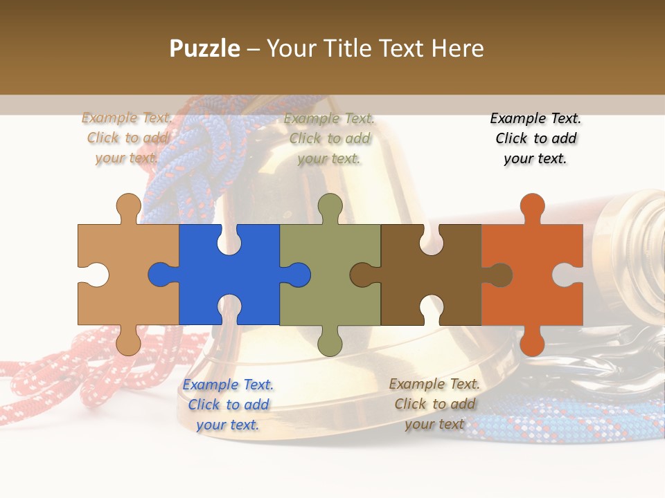 World Navigation Wheel PowerPoint Template