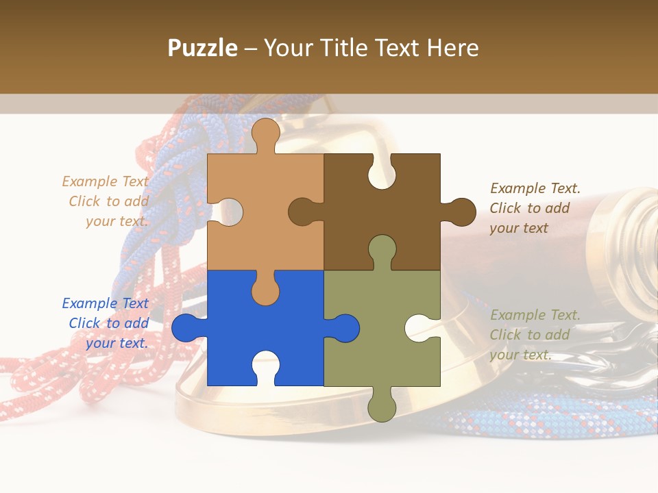 World Navigation Wheel PowerPoint Template