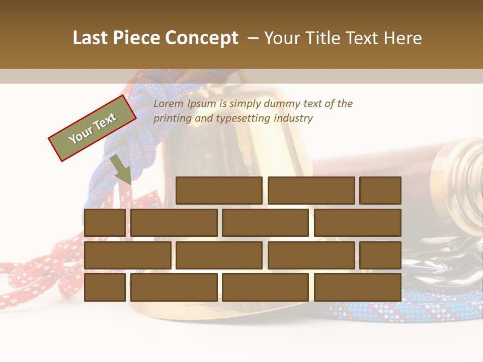 World Navigation Wheel PowerPoint Template
