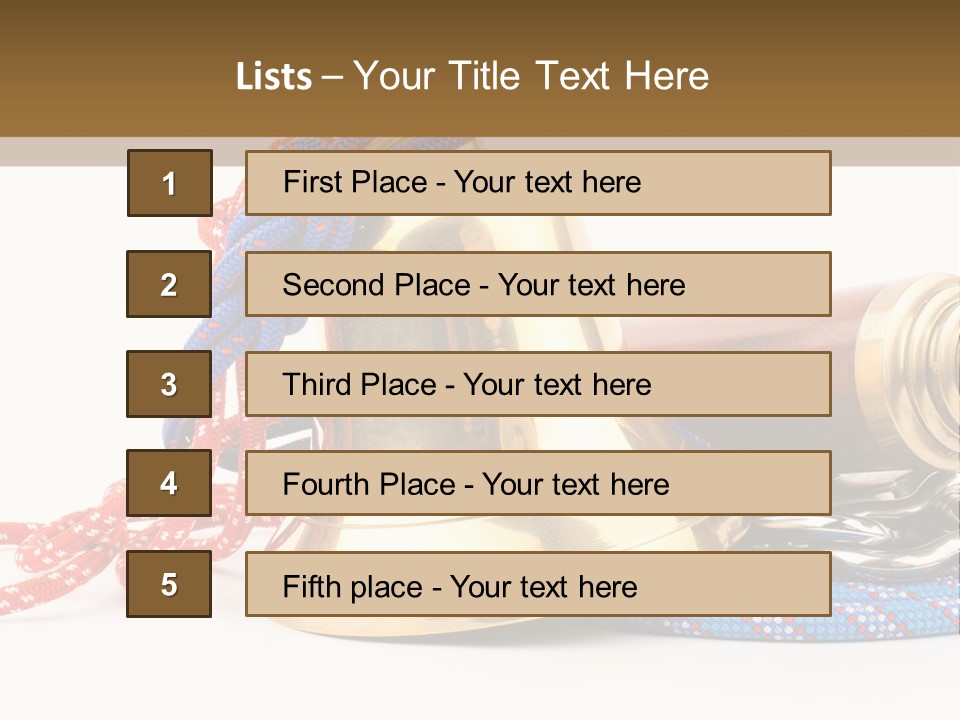 World Navigation Wheel PowerPoint Template