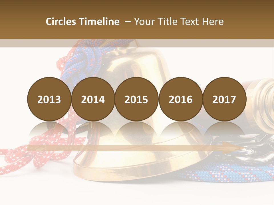 World Navigation Wheel PowerPoint Template