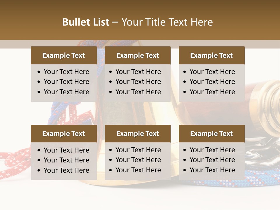 World Navigation Wheel PowerPoint Template
