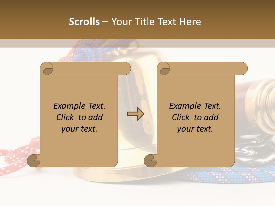 World Navigation Wheel PowerPoint Template