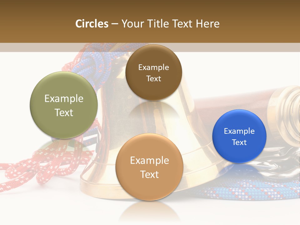 World Navigation Wheel PowerPoint Template