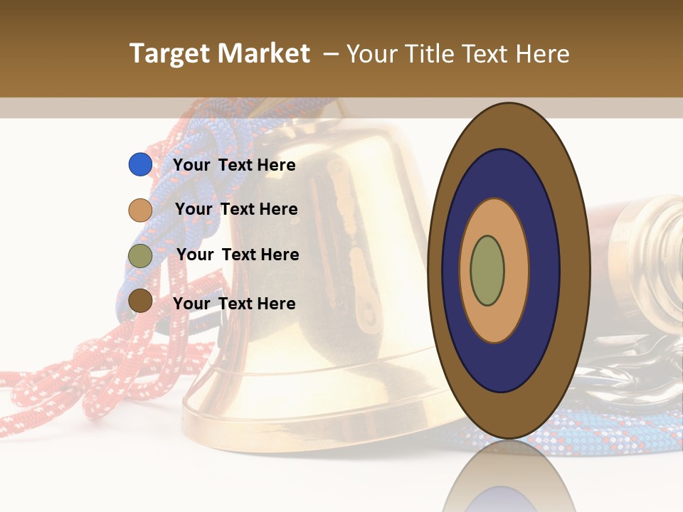 World Navigation Wheel PowerPoint Template