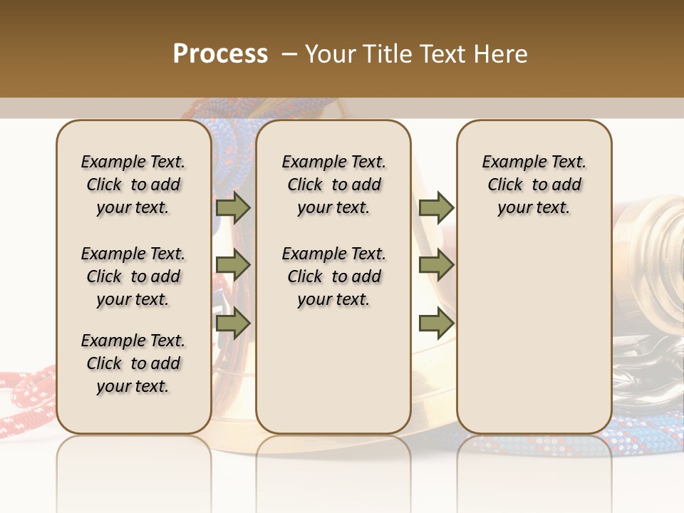 World Navigation Wheel PowerPoint Template