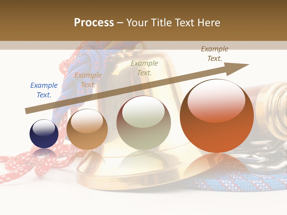 World Navigation Wheel PowerPoint Template