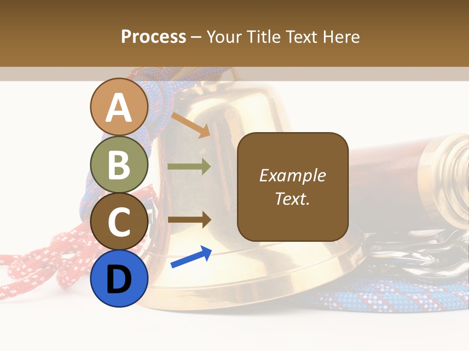 World Navigation Wheel PowerPoint Template