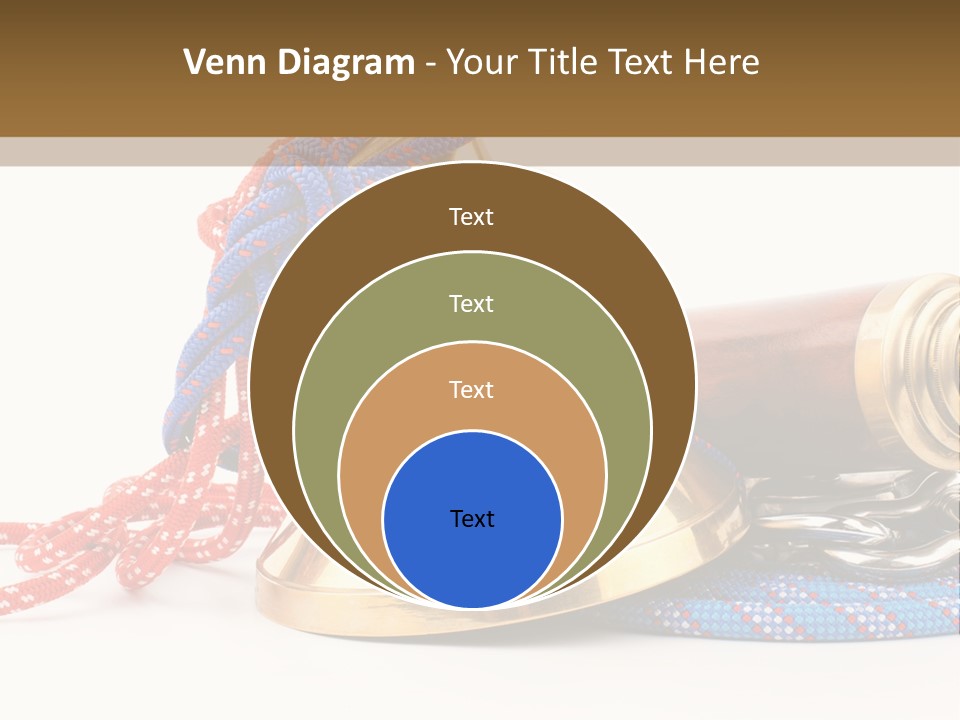 World Navigation Wheel PowerPoint Template