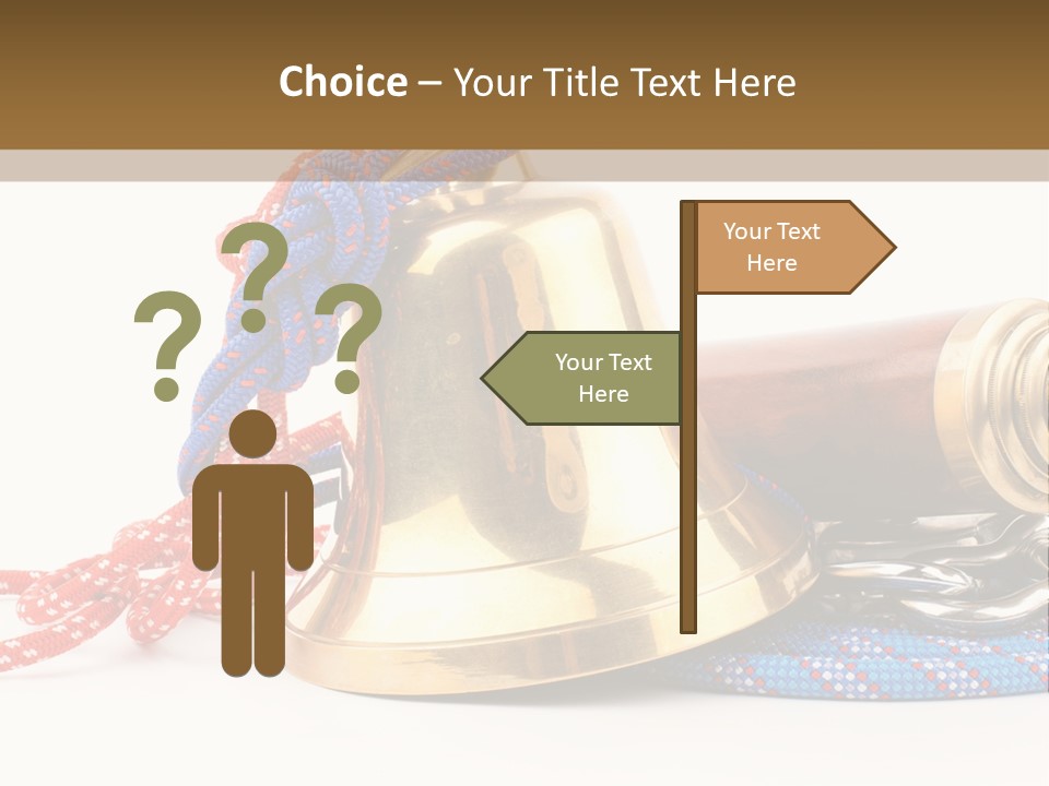 World Navigation Wheel PowerPoint Template