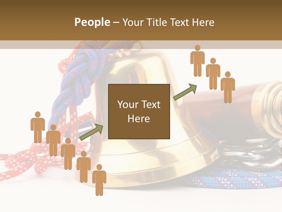 World Navigation Wheel PowerPoint Template