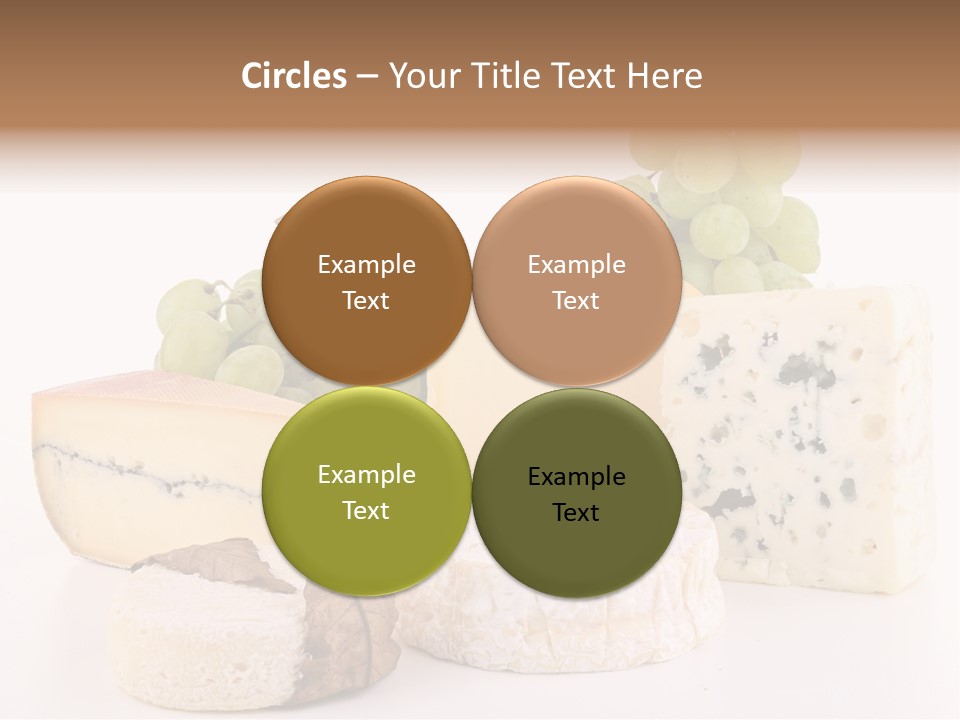 Produit Du Terroir Camembert Produits PowerPoint Template