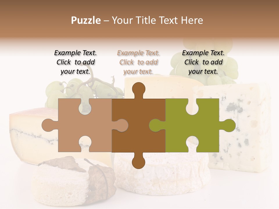 Produit Du Terroir Camembert Produits PowerPoint Template