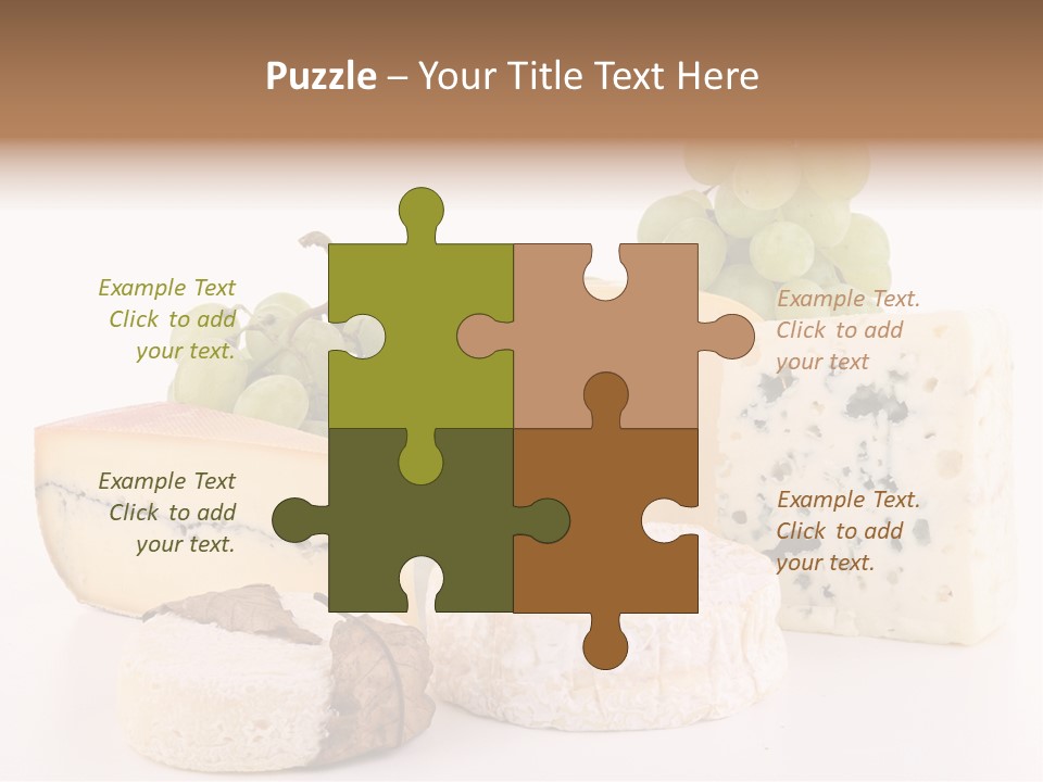 Produit Du Terroir Camembert Produits PowerPoint Template