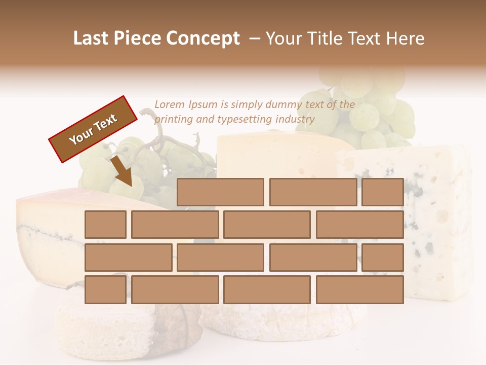 Produit Du Terroir Camembert Produits PowerPoint Template