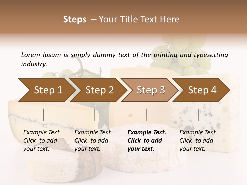 Produit Du Terroir Camembert Produits PowerPoint Template