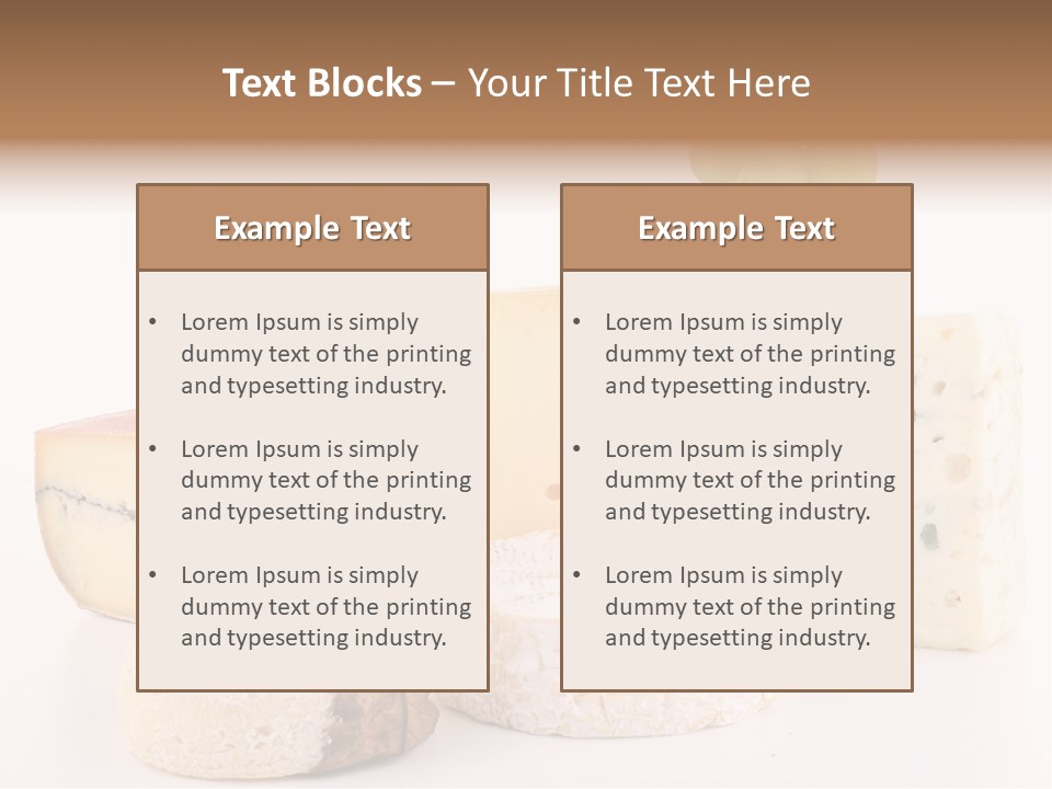Produit Du Terroir Camembert Produits PowerPoint Template