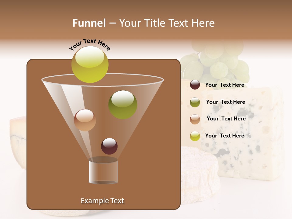 Produit Du Terroir Camembert Produits PowerPoint Template