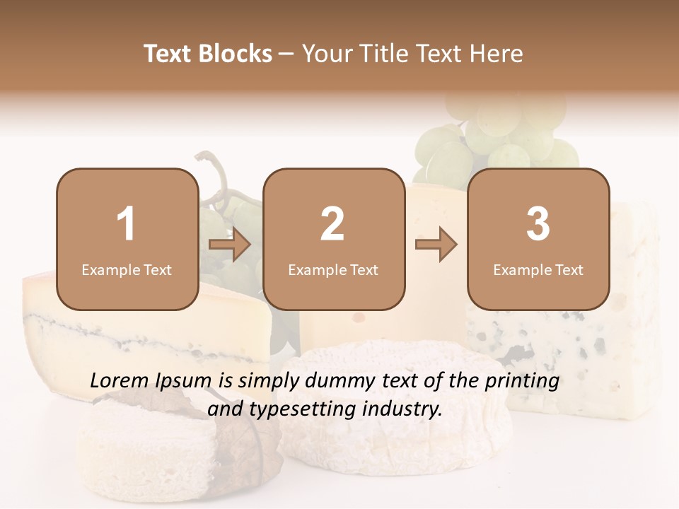 Produit Du Terroir Camembert Produits PowerPoint Template