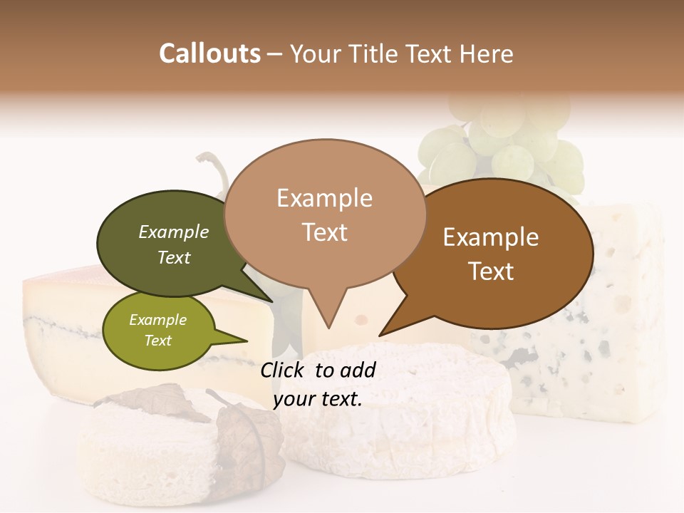 Produit Du Terroir Camembert Produits PowerPoint Template