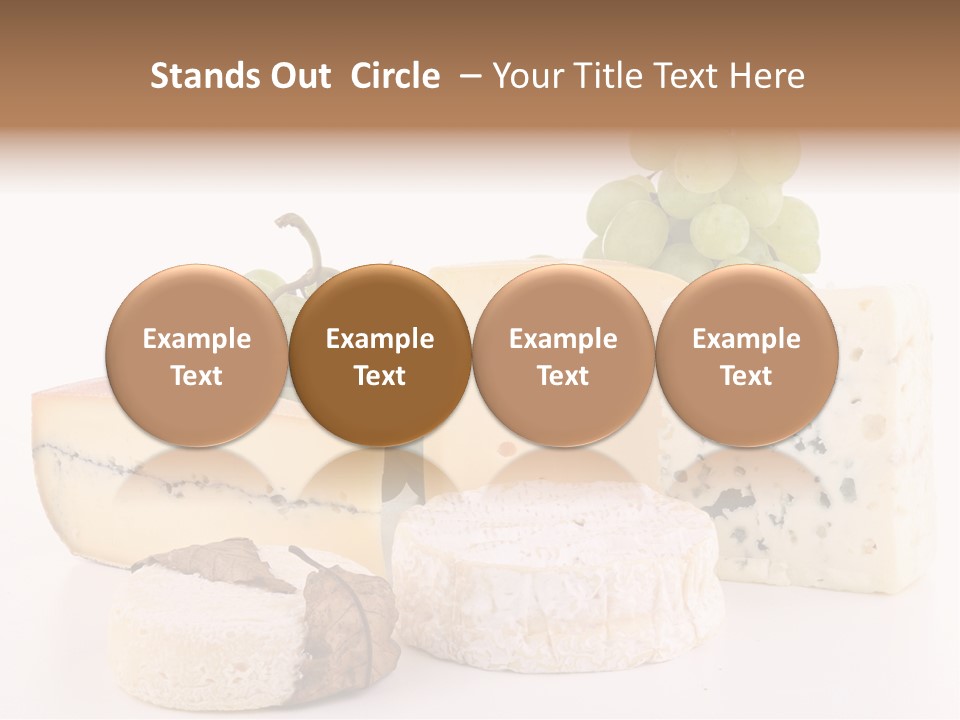 Produit Du Terroir Camembert Produits PowerPoint Template