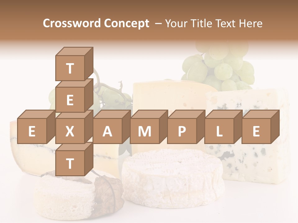 Produit Du Terroir Camembert Produits PowerPoint Template