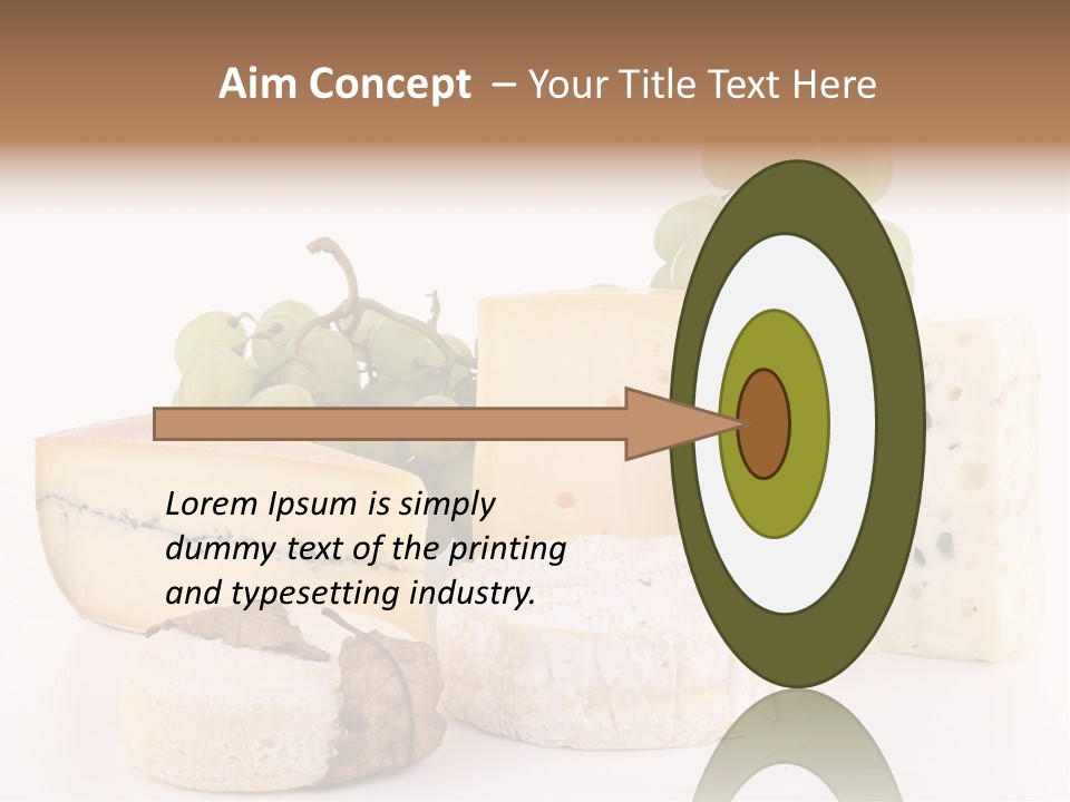 Produit Du Terroir Camembert Produits PowerPoint Template