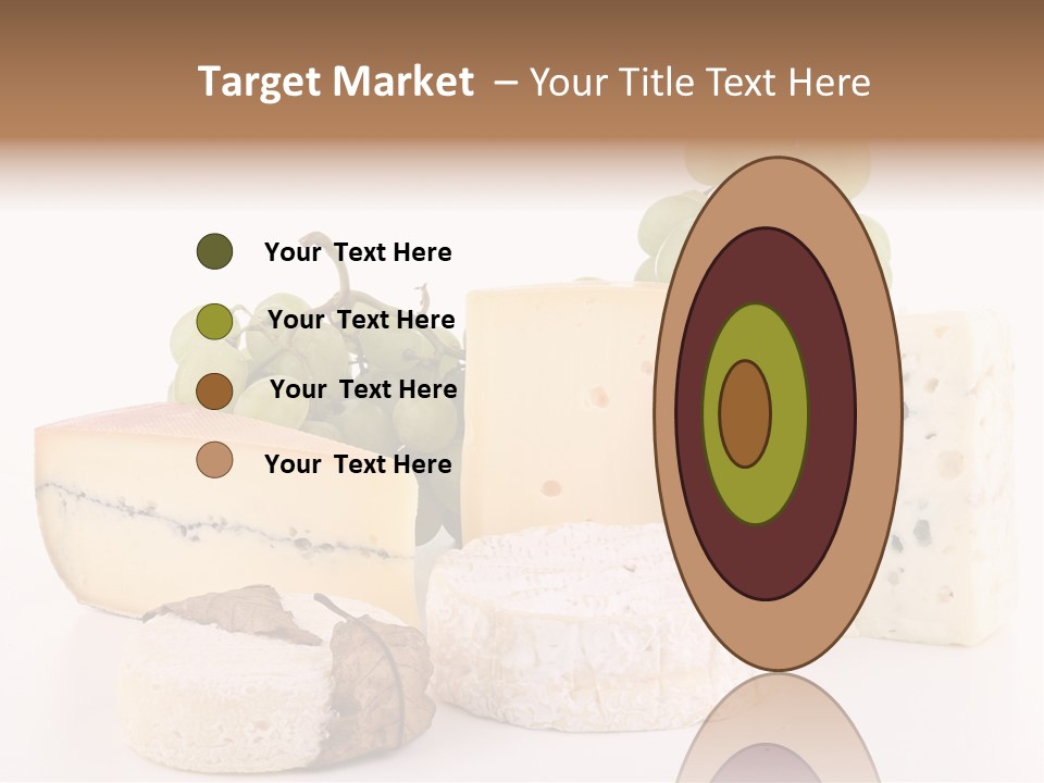 Produit Du Terroir Camembert Produits PowerPoint Template