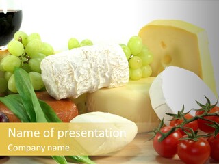 Genu Objekt Tomaten PowerPoint Template