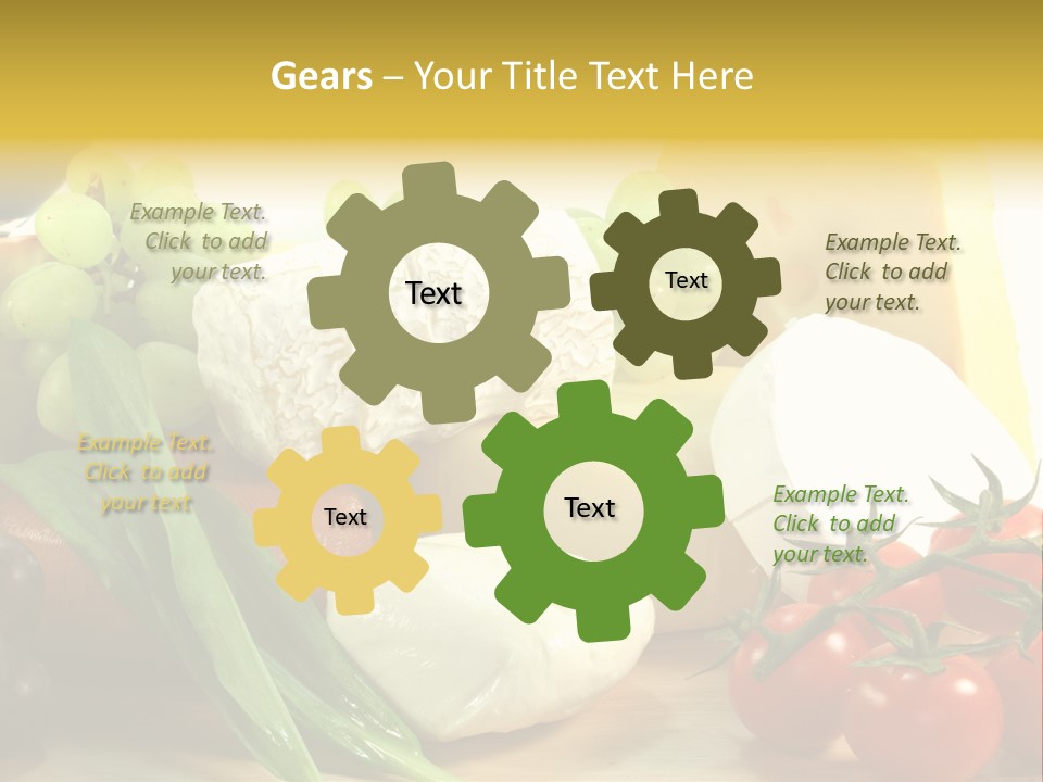 Genu Objekt Tomaten PowerPoint Template