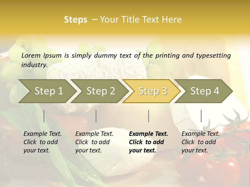Genu Objekt Tomaten PowerPoint Template