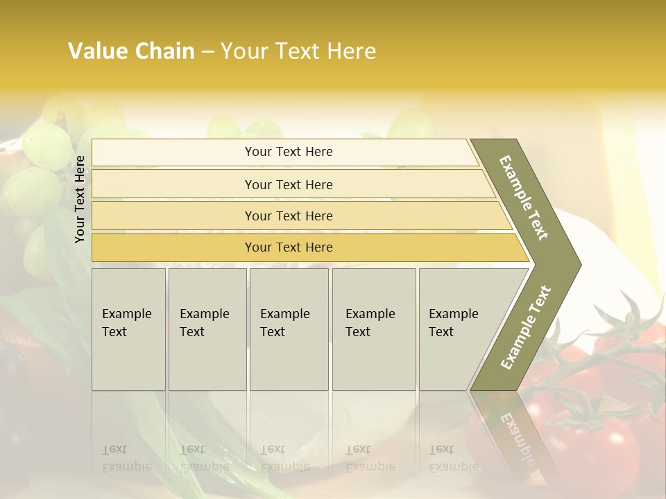 Genu Objekt Tomaten PowerPoint Template