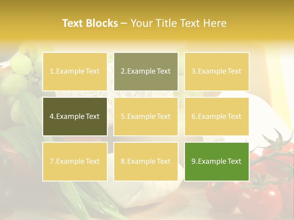 Genu Objekt Tomaten PowerPoint Template