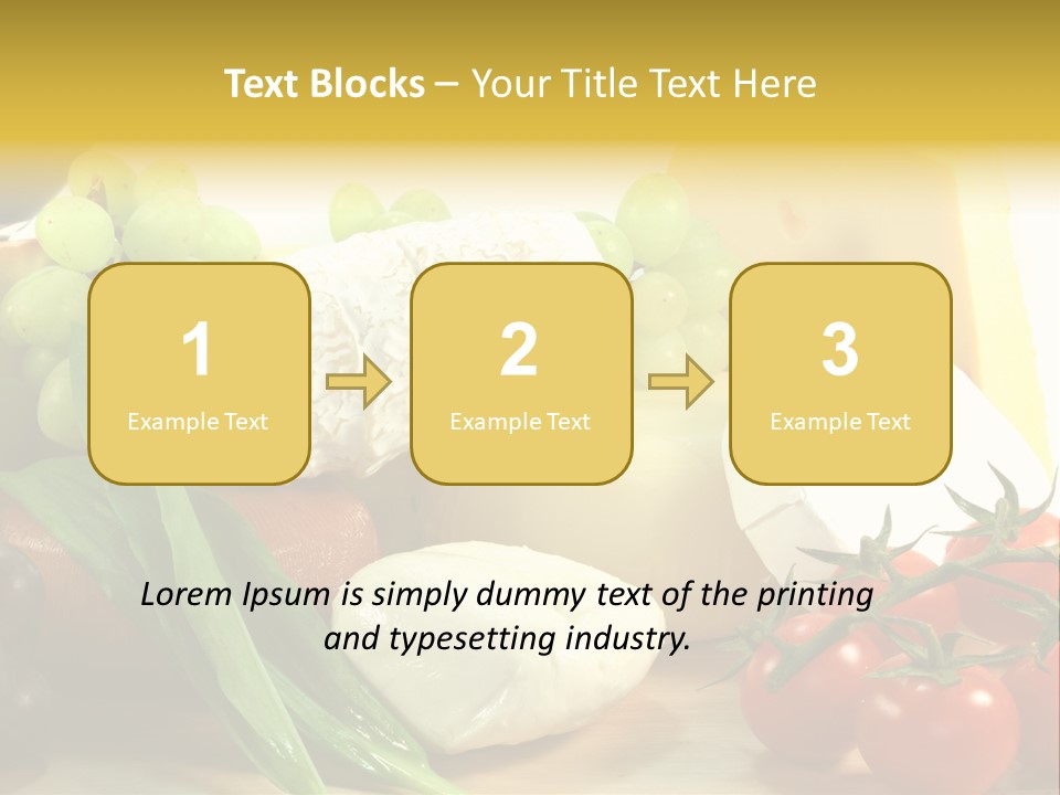 Genu Objekt Tomaten PowerPoint Template