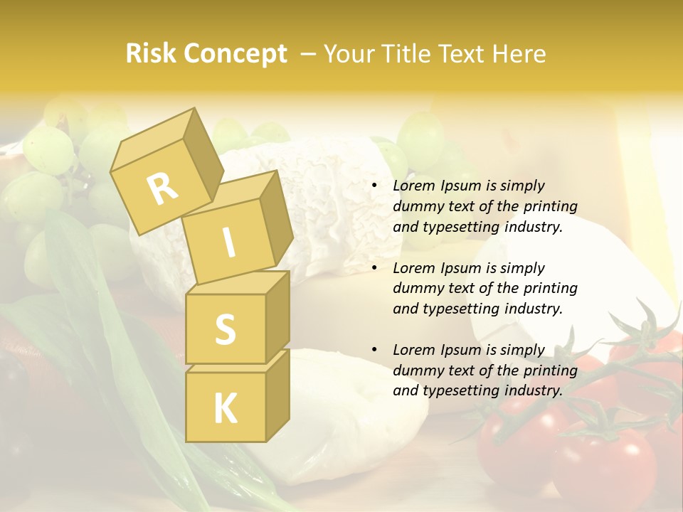 Genu Objekt Tomaten PowerPoint Template