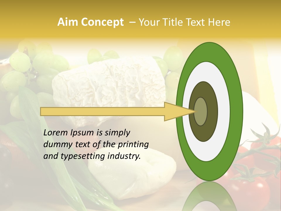 Genu Objekt Tomaten PowerPoint Template